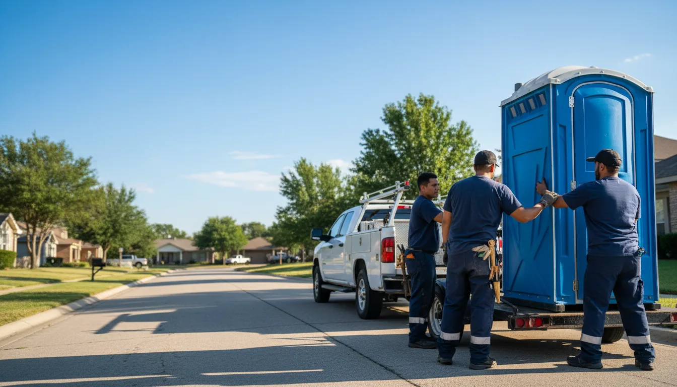 Portable Toilet Rental in Camden, AR near me